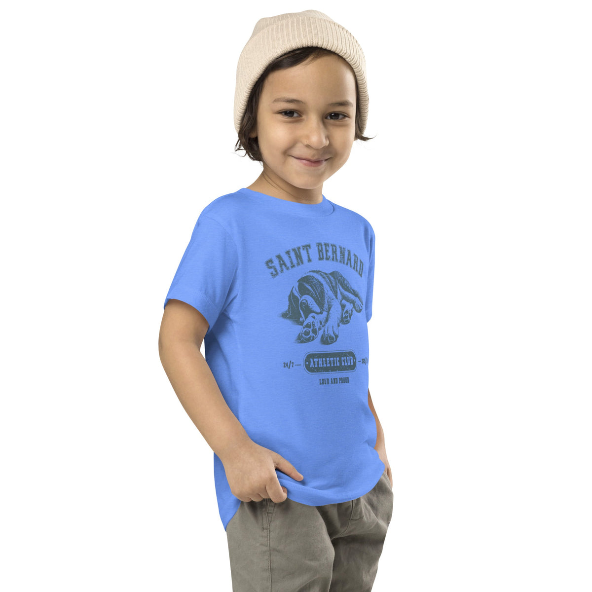 Saint Bernard Athletic Club Toddler T-Shirt - Lucy + Norman