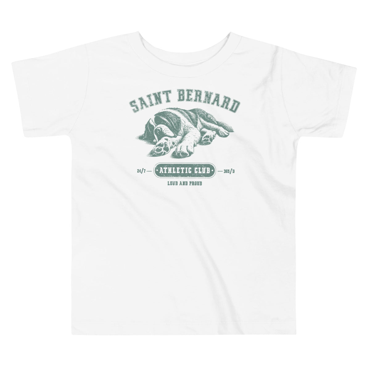 Saint Bernard Athletic Club Toddler T-Shirt - Lucy + Norman