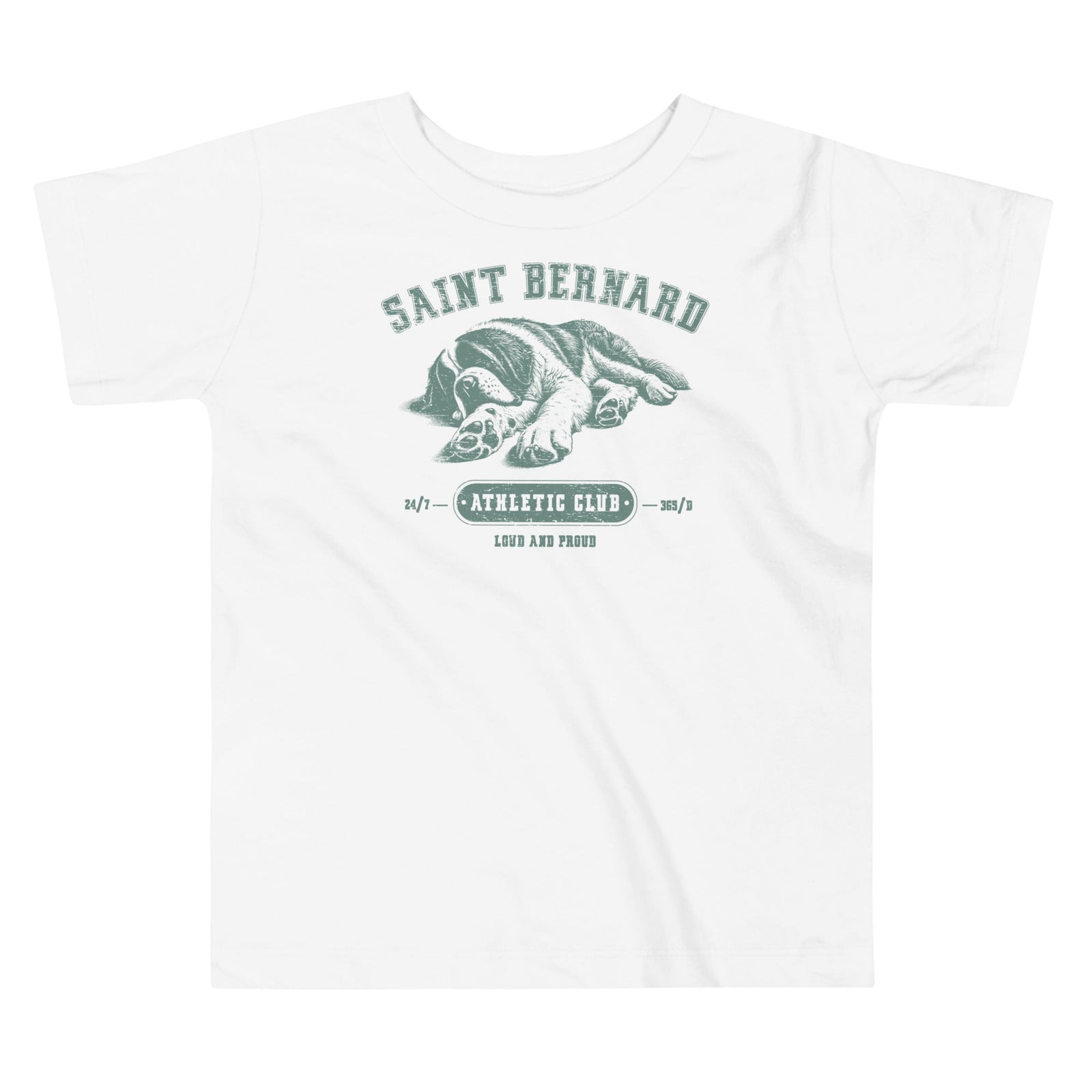 Saint Bernard Athletic Club Toddler T-Shirt - Lucy + Norman