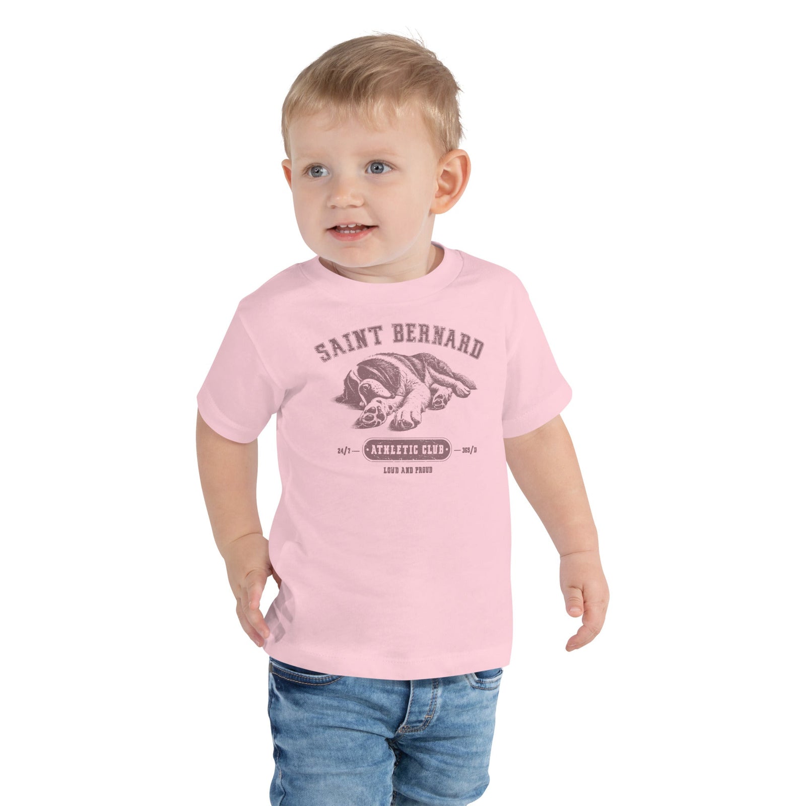 Saint Bernard Athletic Club Toddler T-Shirt - Lucy + Norman