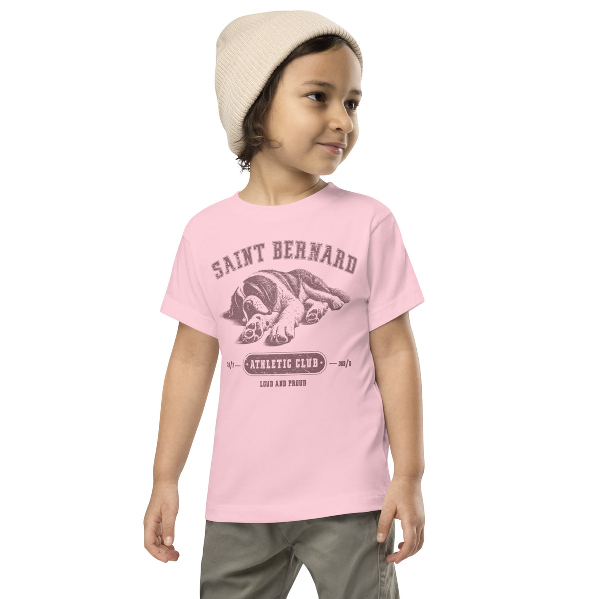 Saint Bernard Athletic Club Toddler T-Shirt - Lucy + Norman
