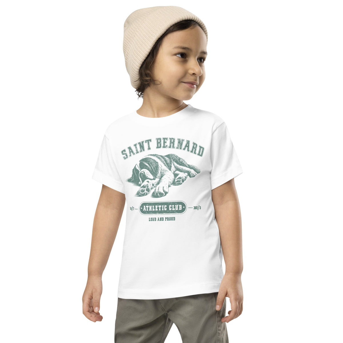 Saint Bernard Athletic Club Toddler T-Shirt - Lucy + Norman