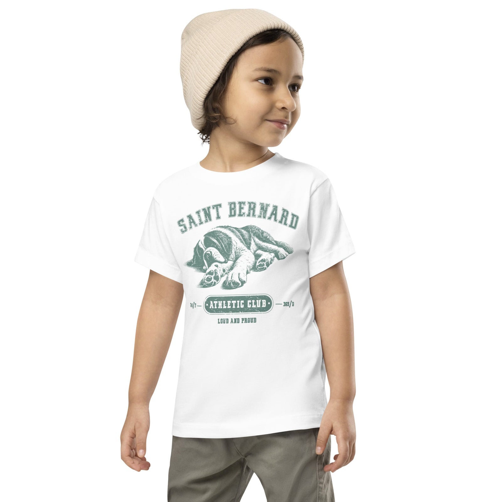 Saint Bernard Athletic Club Toddler T-Shirt - Lucy + Norman