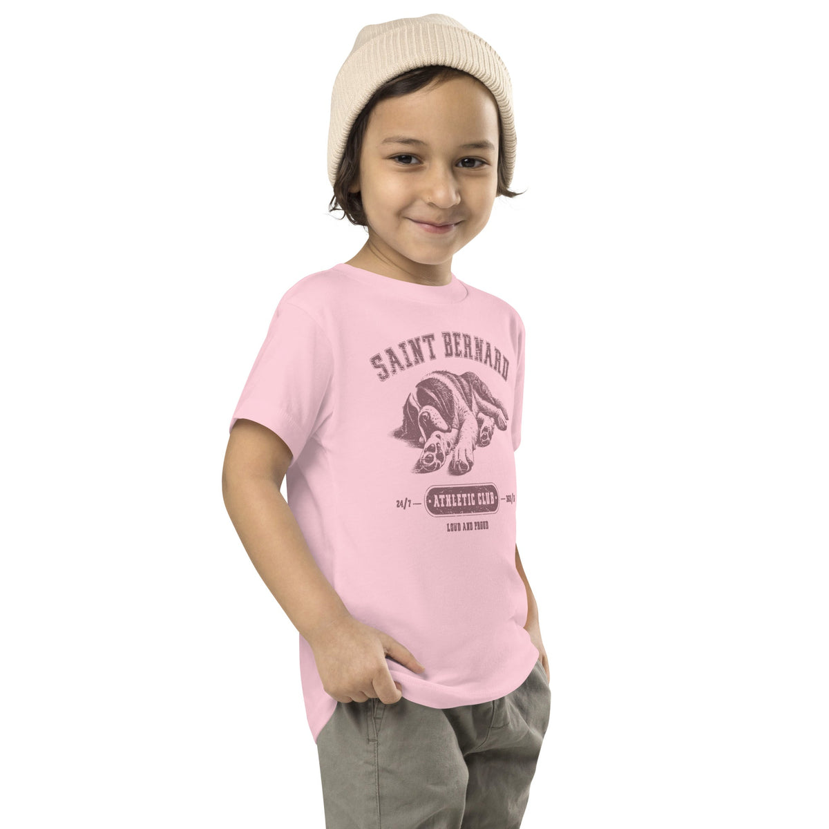 Saint Bernard Athletic Club Toddler T-Shirt - Lucy + Norman