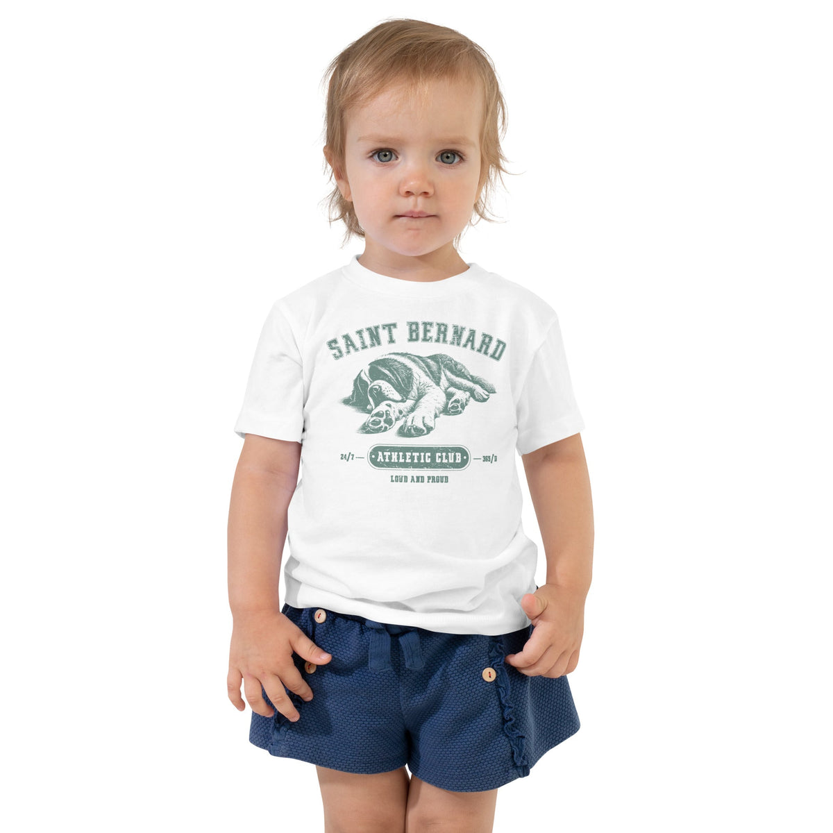 Saint Bernard Athletic Club Toddler T-Shirt - Lucy + Norman