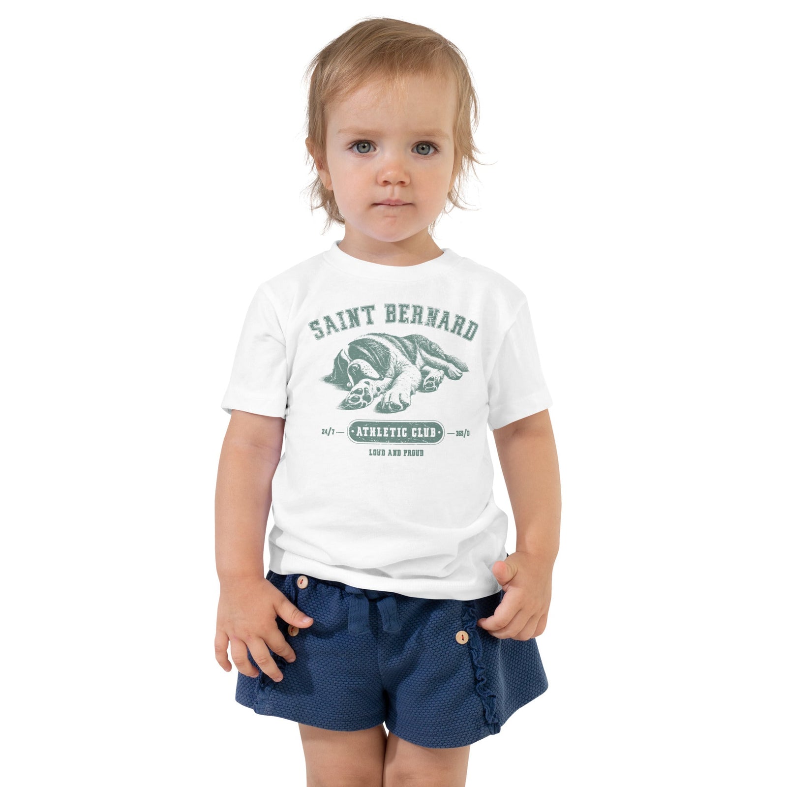 Saint Bernard Athletic Club Toddler T-Shirt - Lucy + Norman