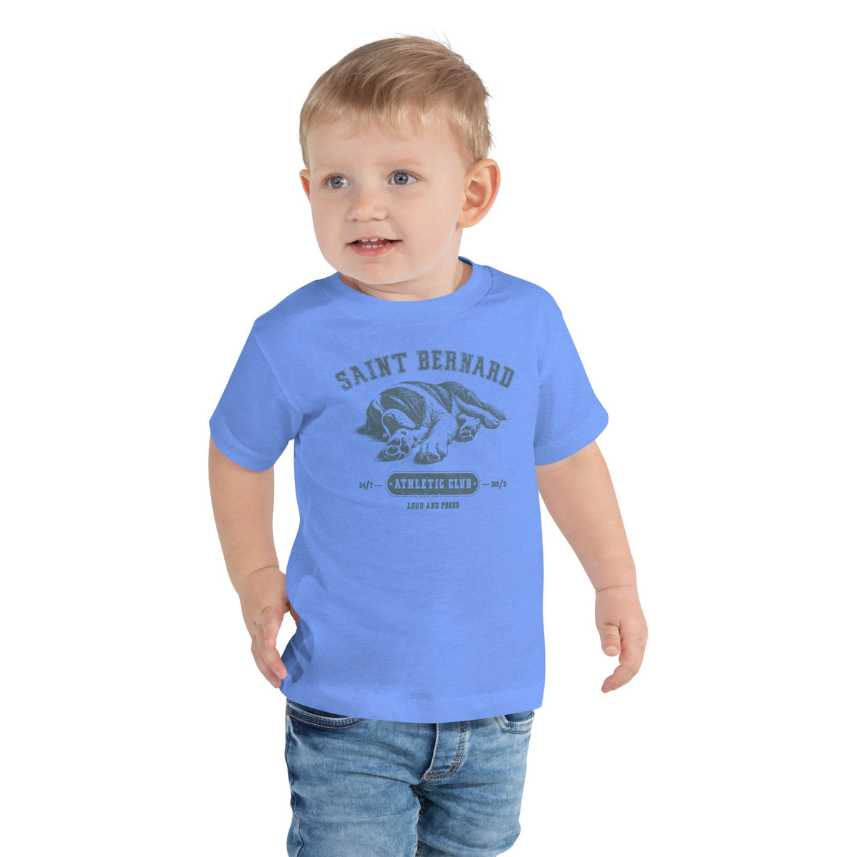 Saint Bernard Athletic Club Toddler T-Shirt - Lucy + Norman