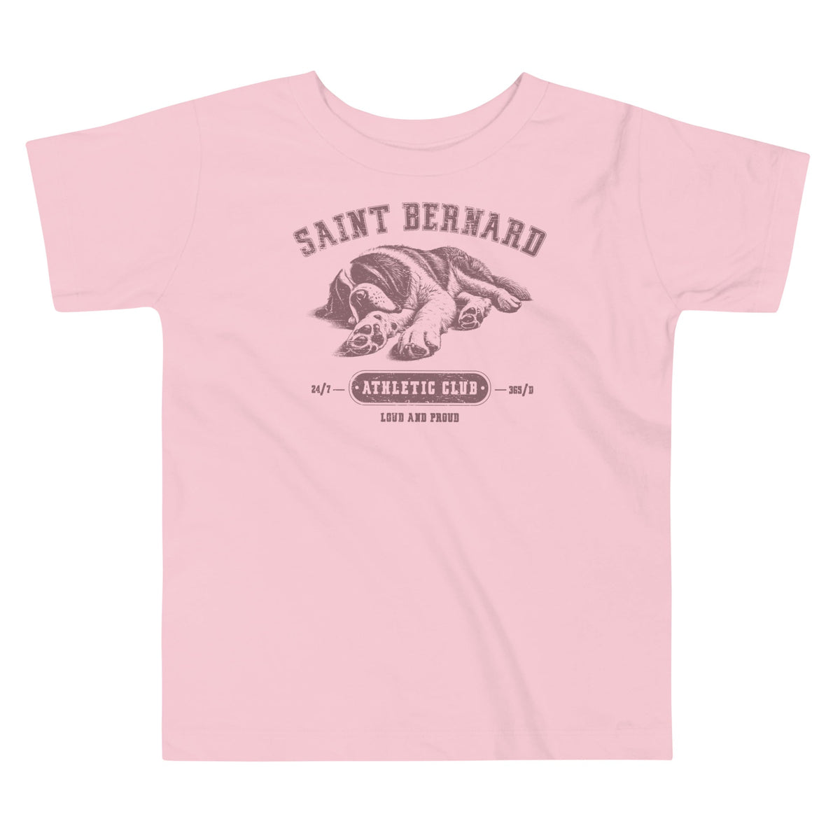 Saint Bernard Athletic Club Toddler T-Shirt - Lucy + Norman