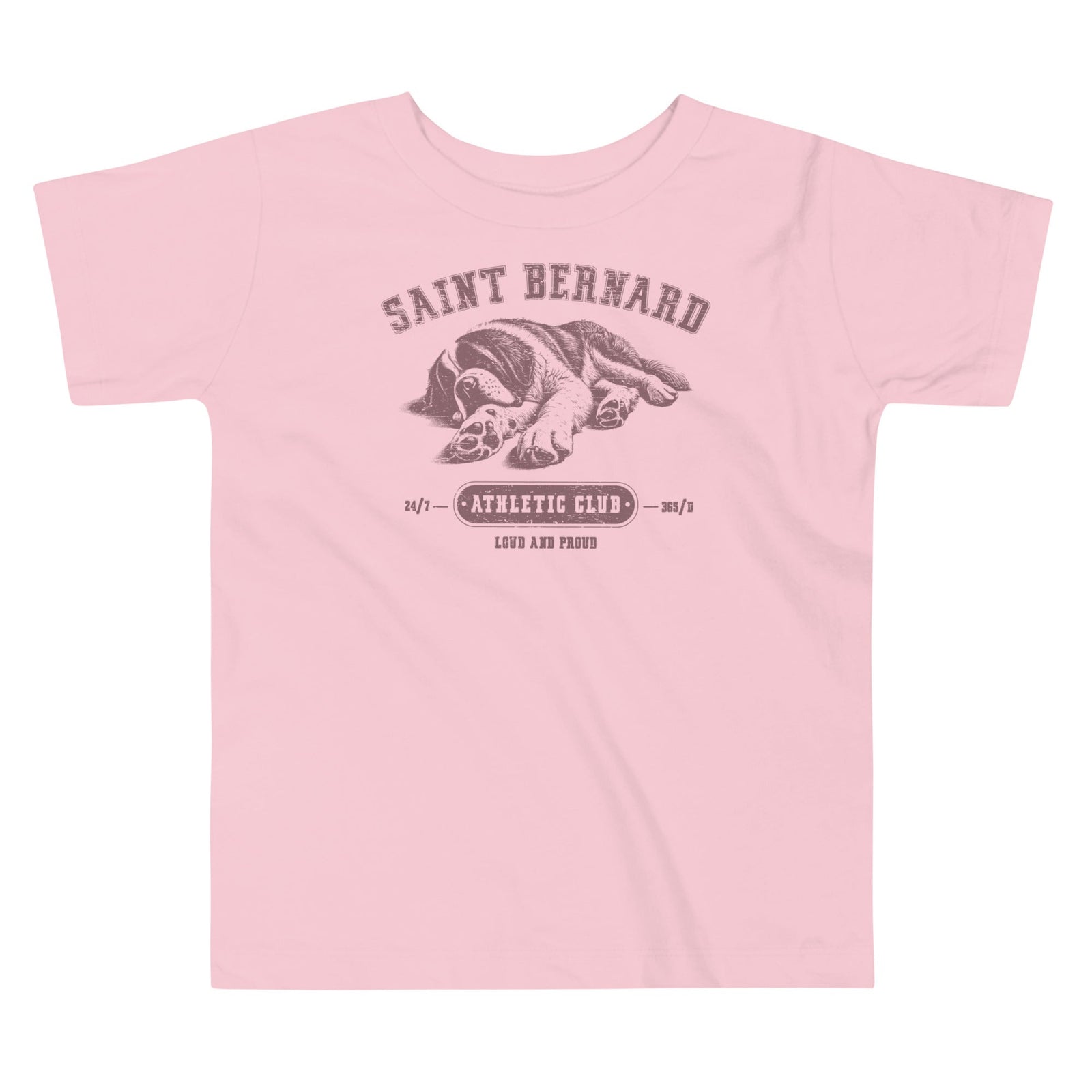 Saint Bernard Athletic Club Toddler T-Shirt - Lucy + Norman