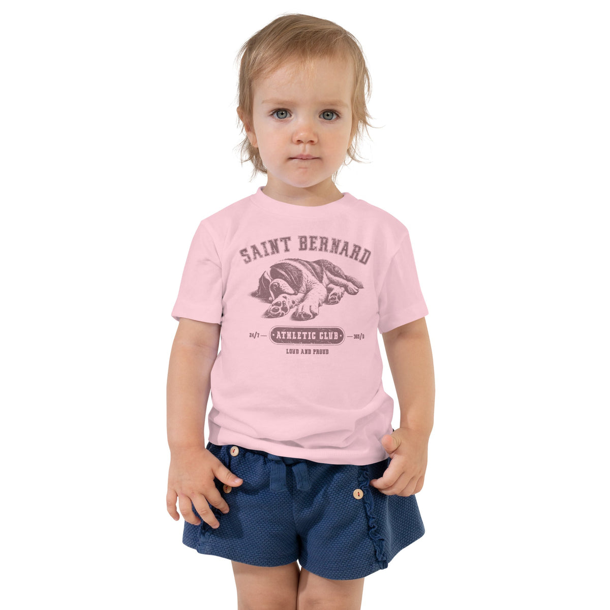 Saint Bernard Athletic Club Toddler T-Shirt - Lucy + Norman