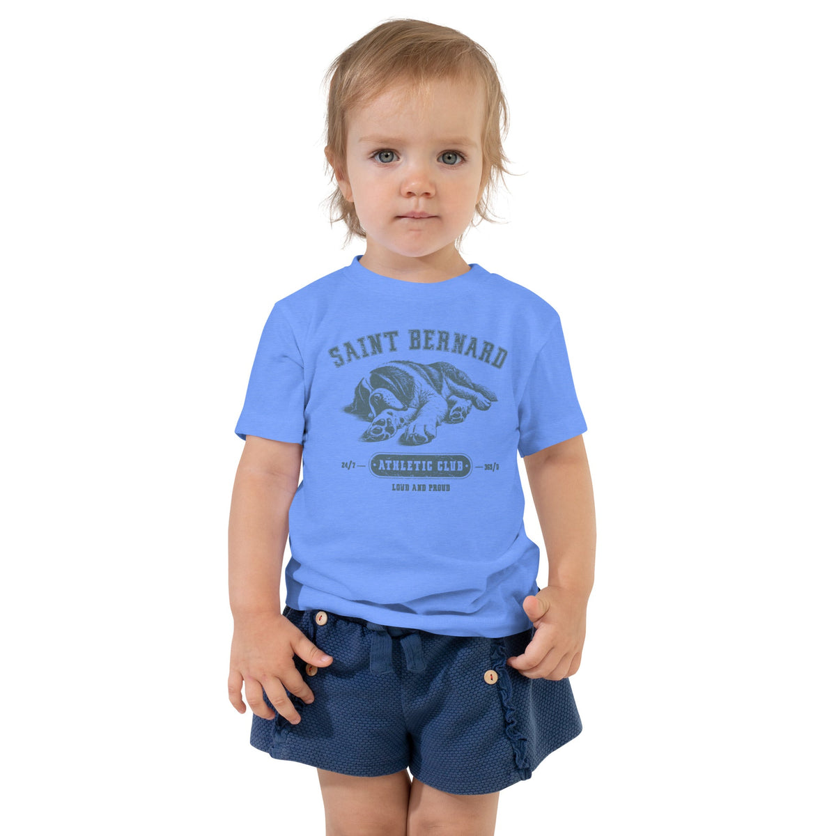 Saint Bernard Athletic Club Toddler T-Shirt - Lucy + Norman