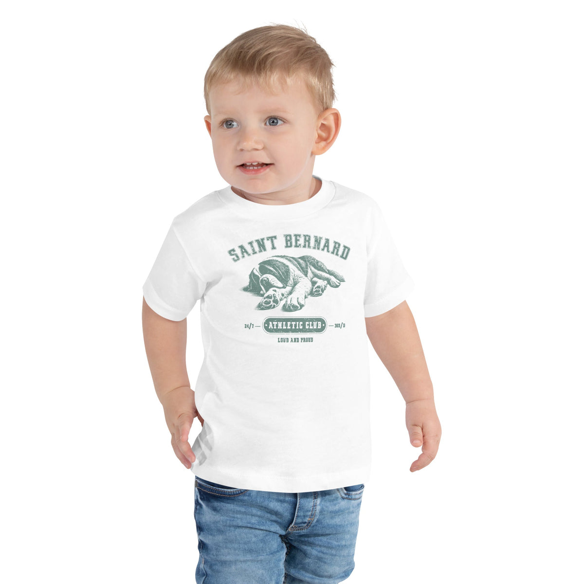 Saint Bernard Athletic Club Toddler T-Shirt - Lucy + Norman