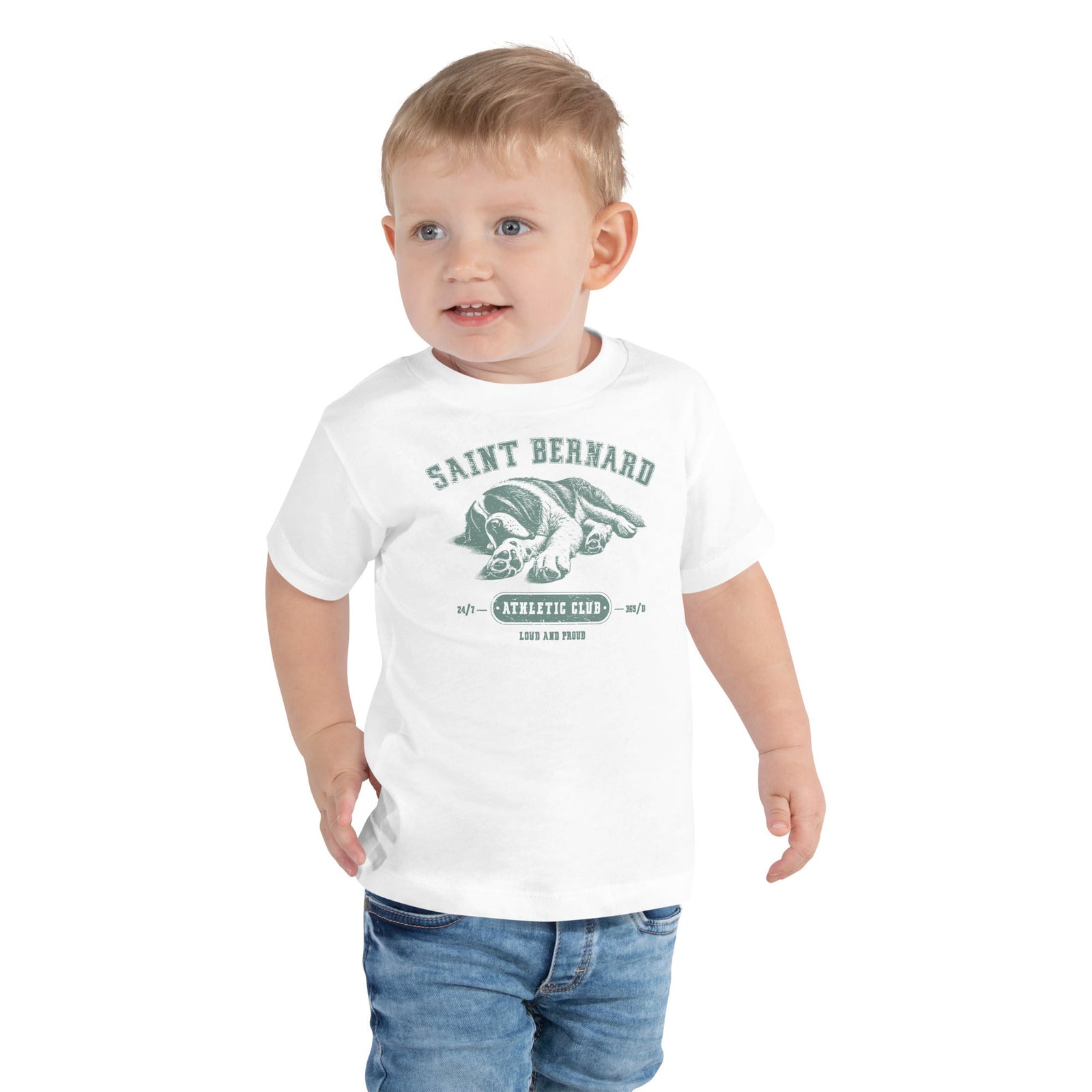 Saint Bernard Athletic Club Toddler T-Shirt - Lucy + Norman