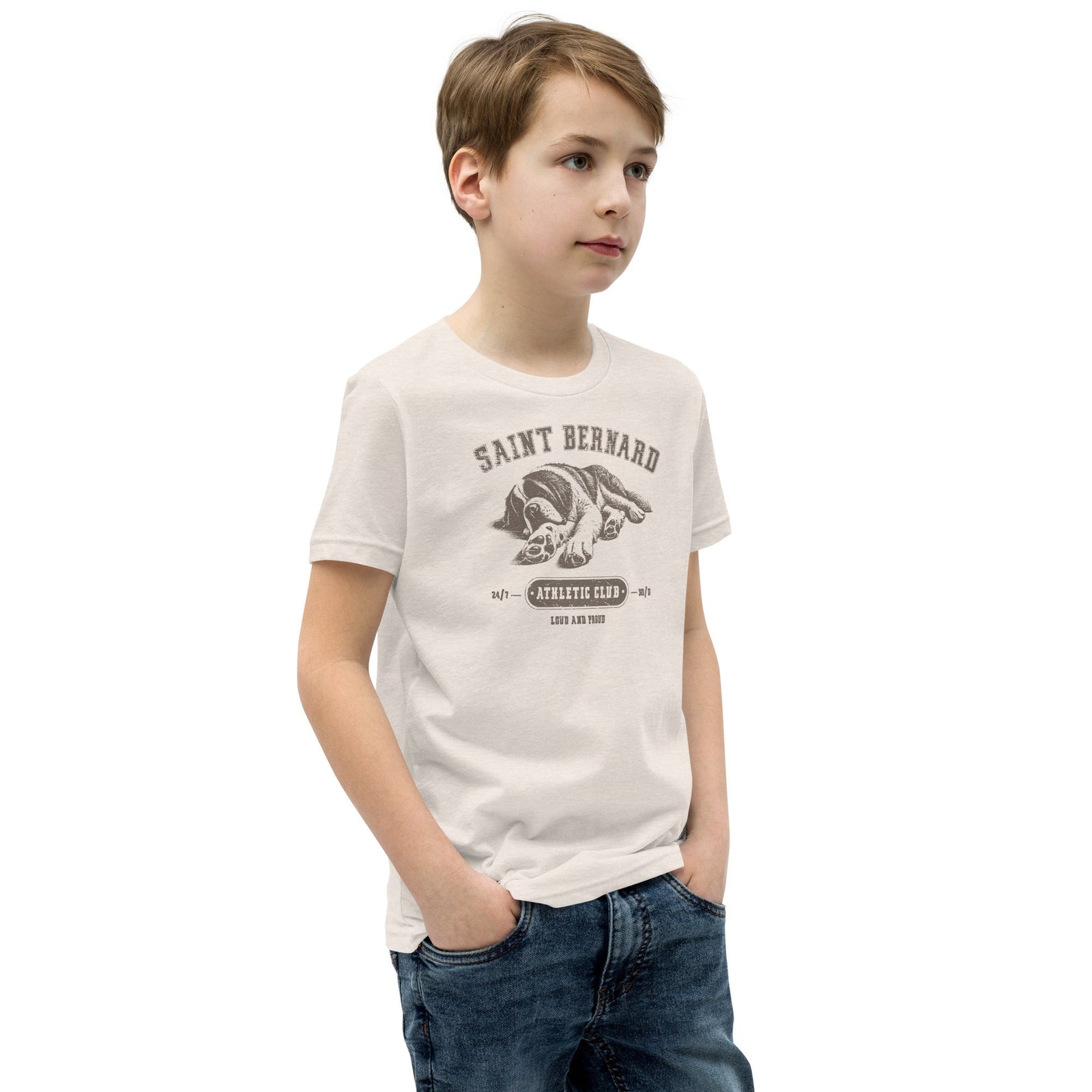 Saint Bernard Athletic Club Youth T-Shirt - Lucy + Norman
