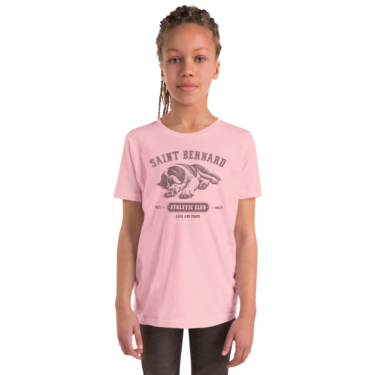 Saint Bernard Athletic Club Youth T-Shirt - Lucy + Norman