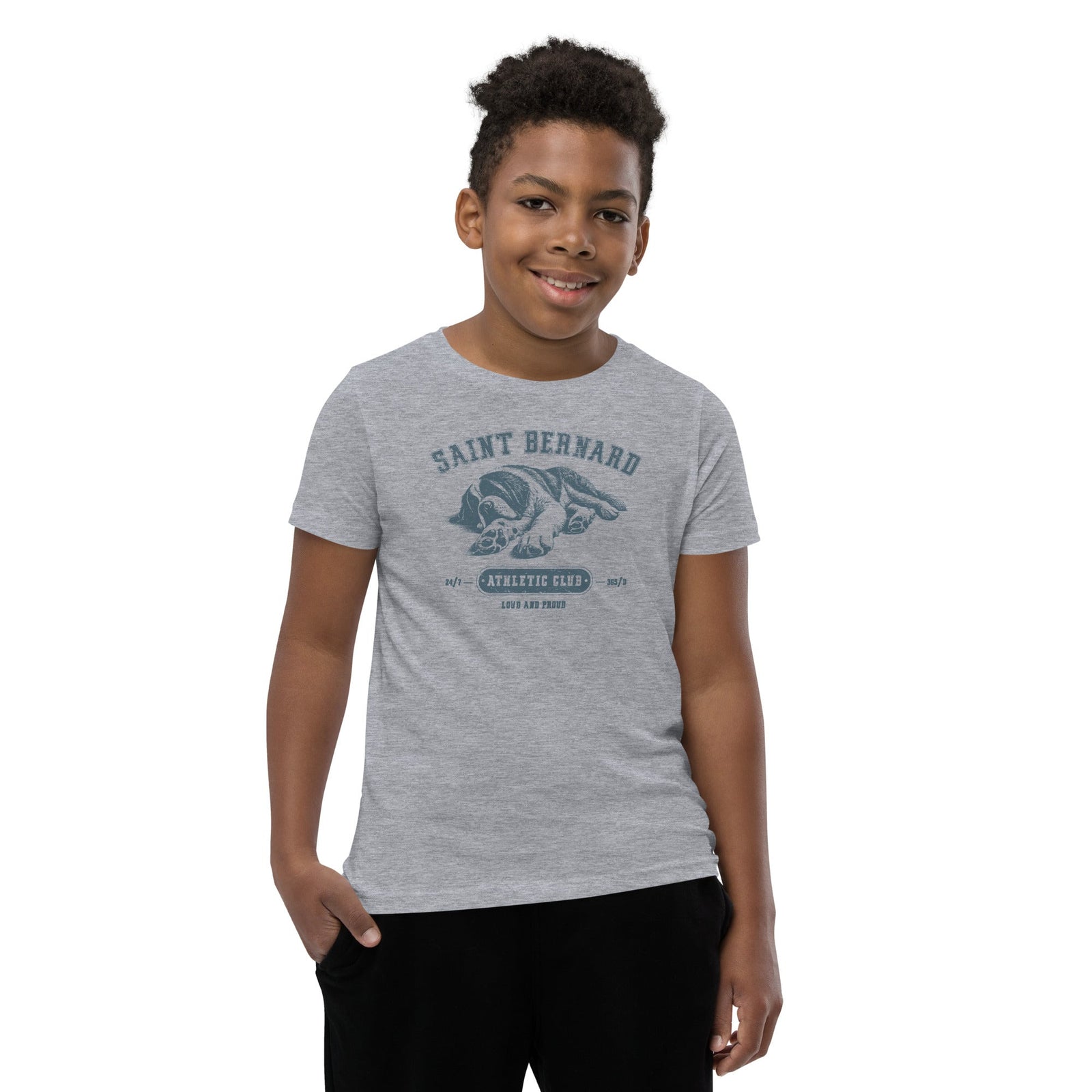 Saint Bernard Athletic Club Youth T-Shirt - Lucy + Norman