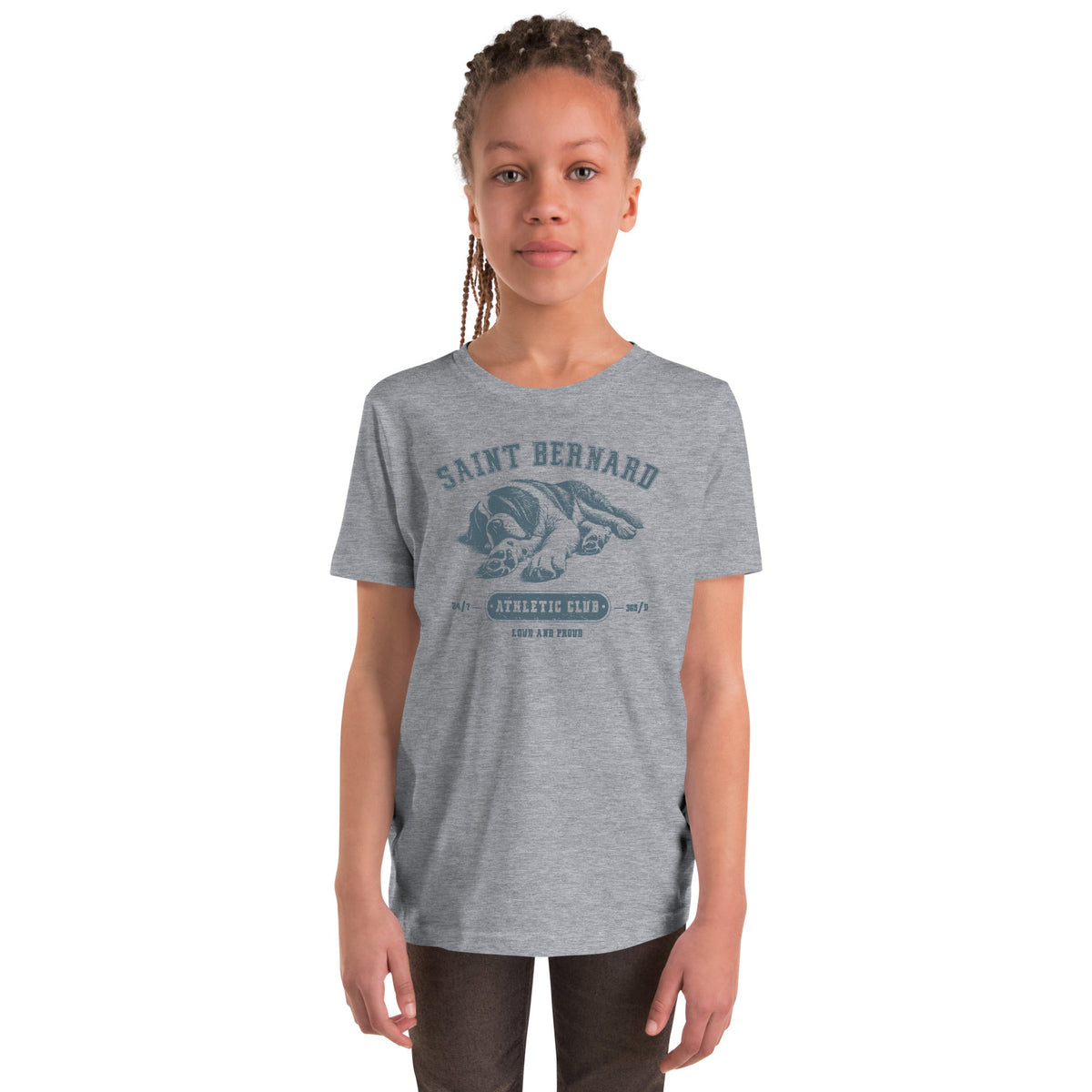 Saint Bernard Athletic Club Youth T-Shirt - Lucy + Norman