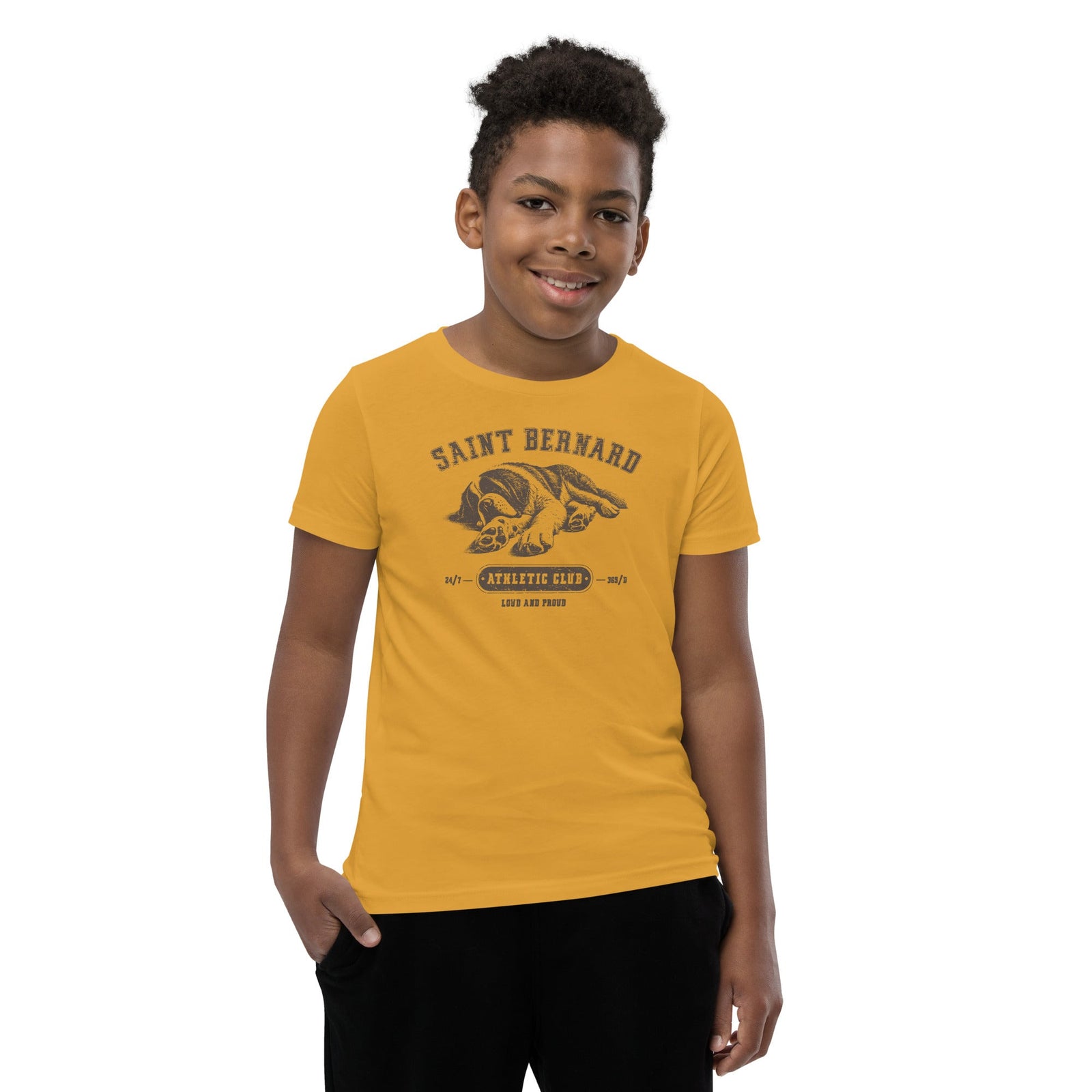Saint Bernard Athletic Club Youth T-Shirt - Lucy + Norman