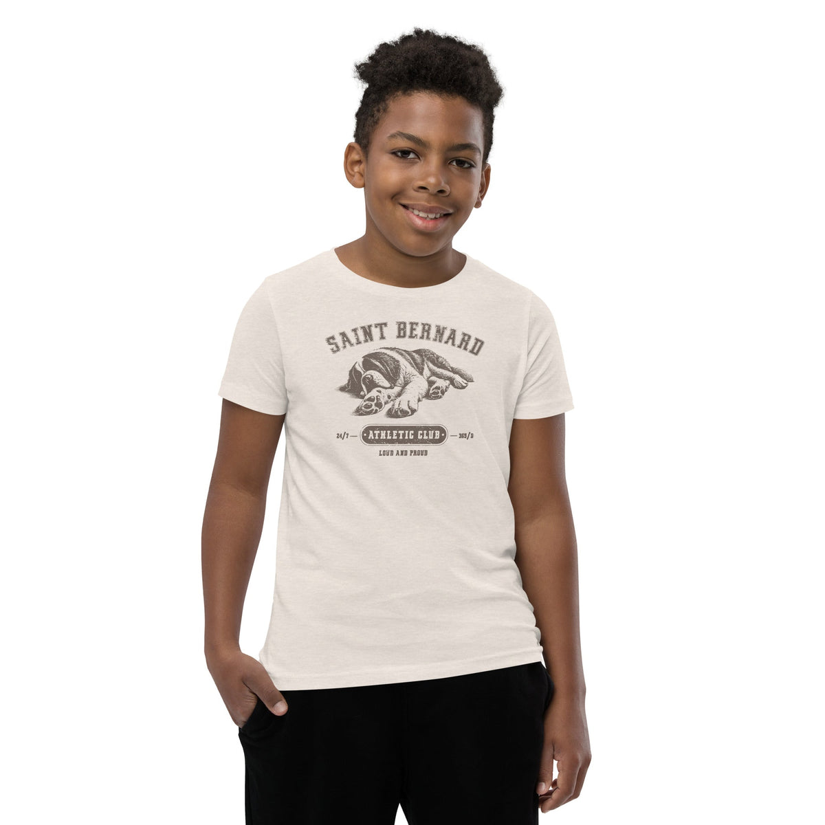 Saint Bernard Athletic Club Youth T-Shirt - Lucy + Norman