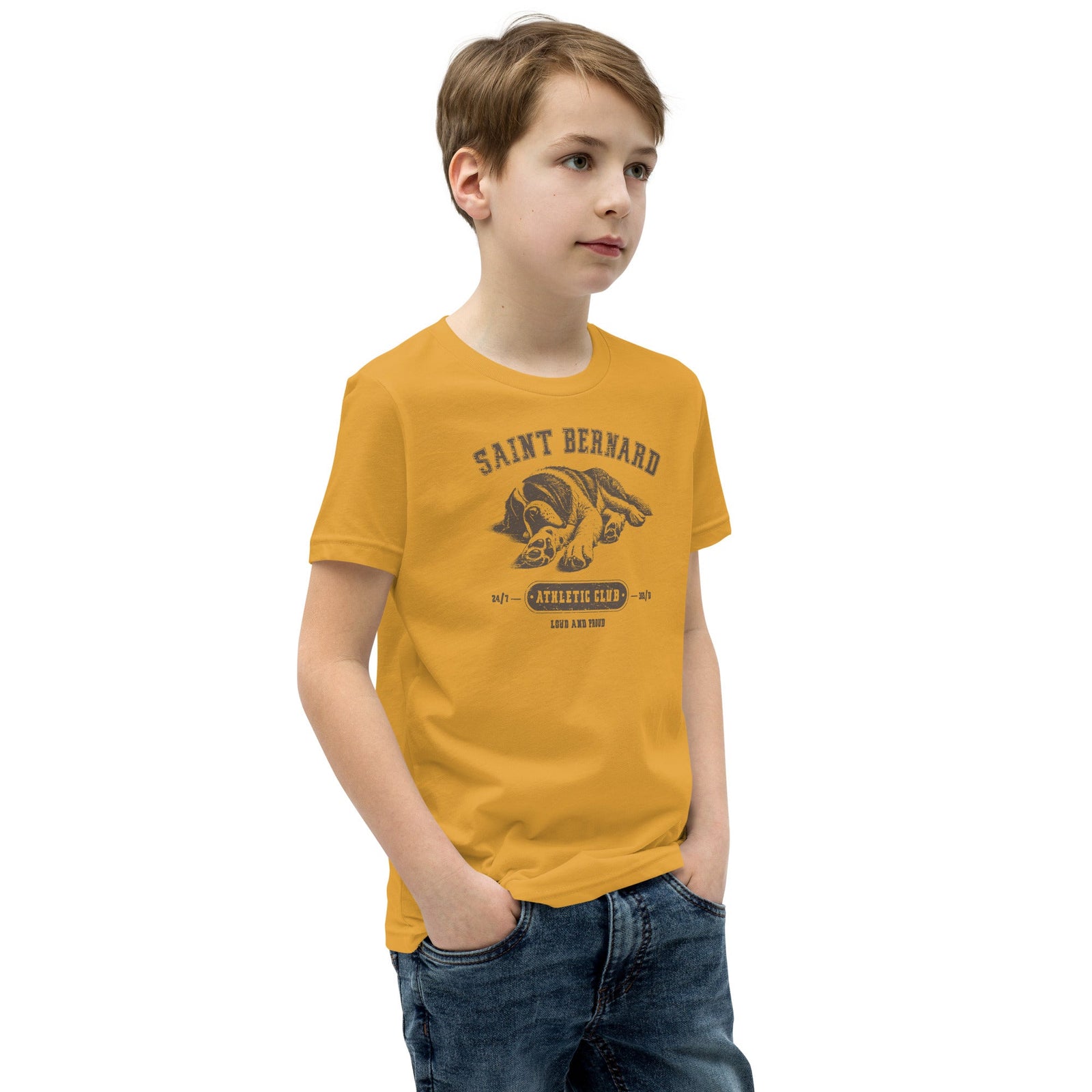 Saint Bernard Athletic Club Youth T-Shirt - Lucy + Norman