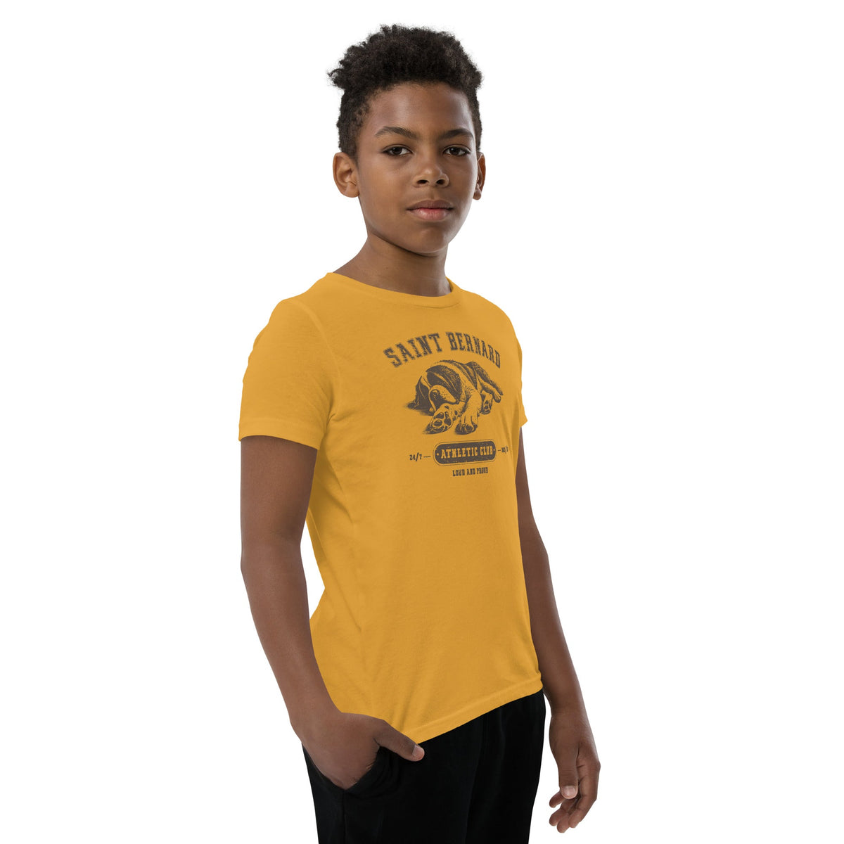 Saint Bernard Athletic Club Youth T-Shirt - Lucy + Norman