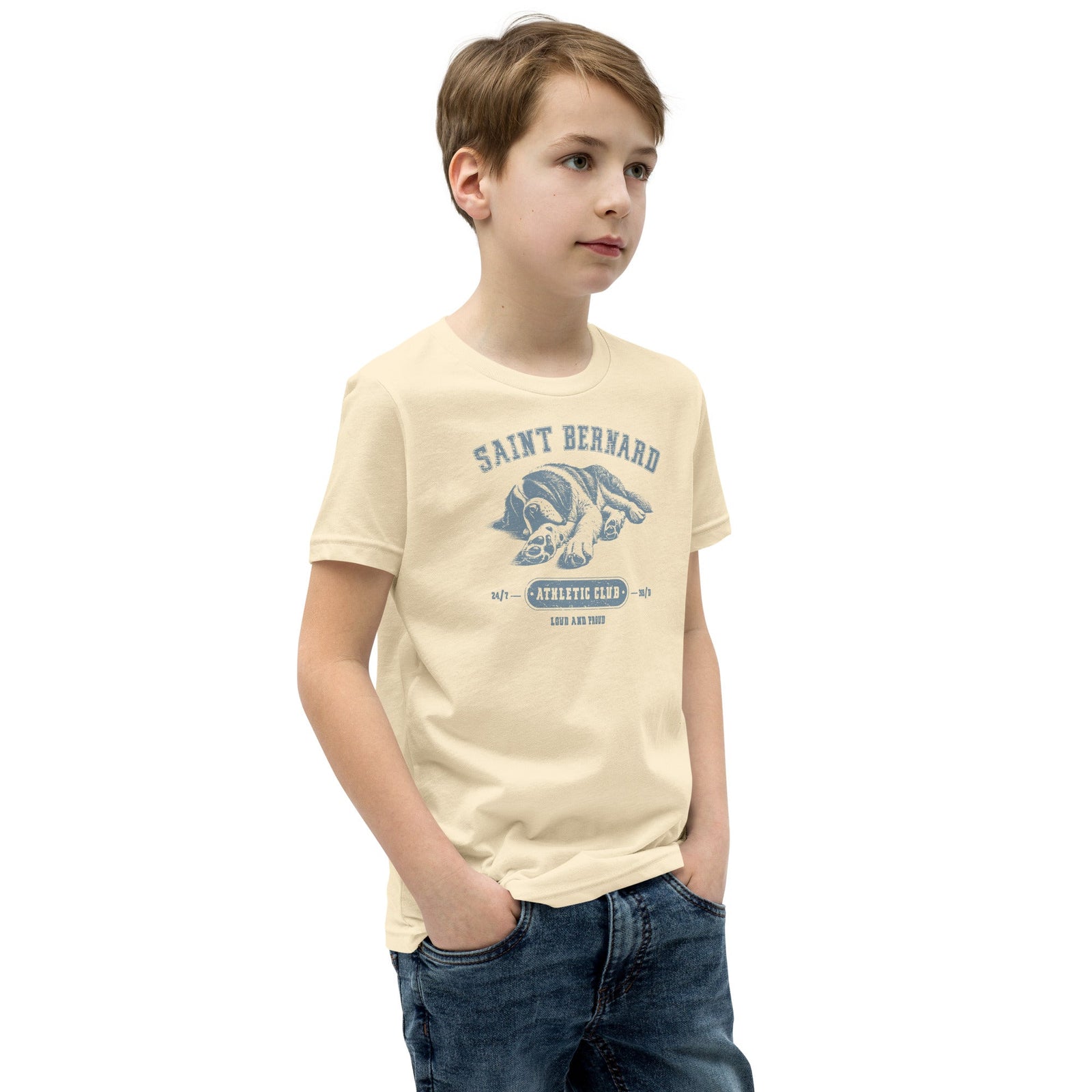 Saint Bernard Athletic Club Youth T-Shirt - Lucy + Norman