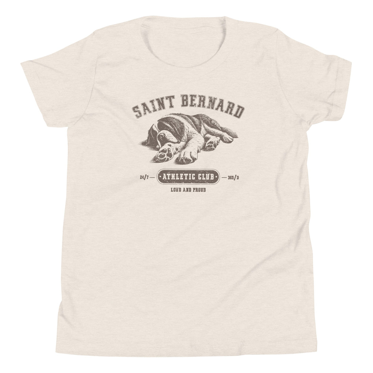 Saint Bernard Athletic Club Youth T-Shirt - Lucy + Norman