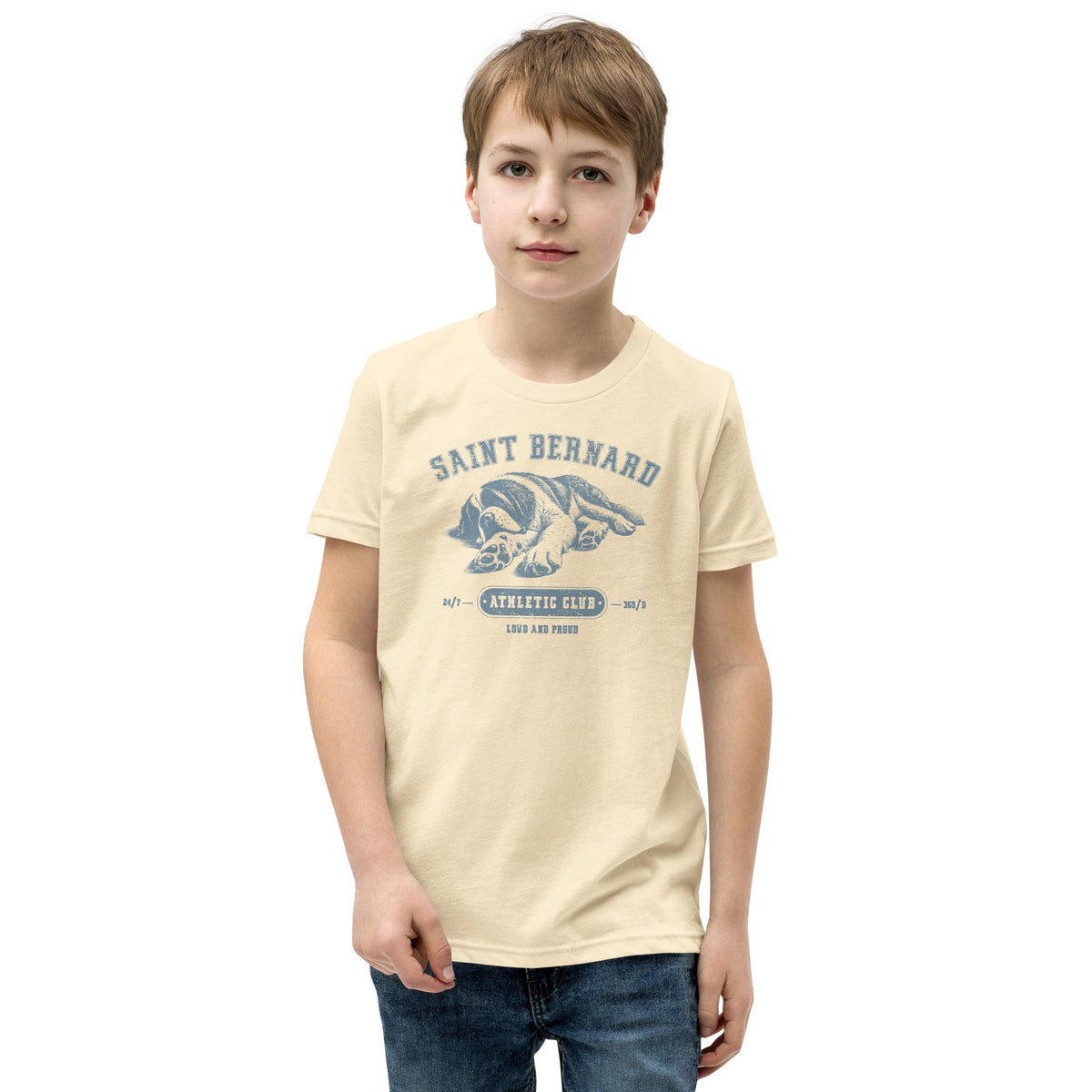 Saint Bernard Athletic Club Youth T-Shirt - Lucy + Norman