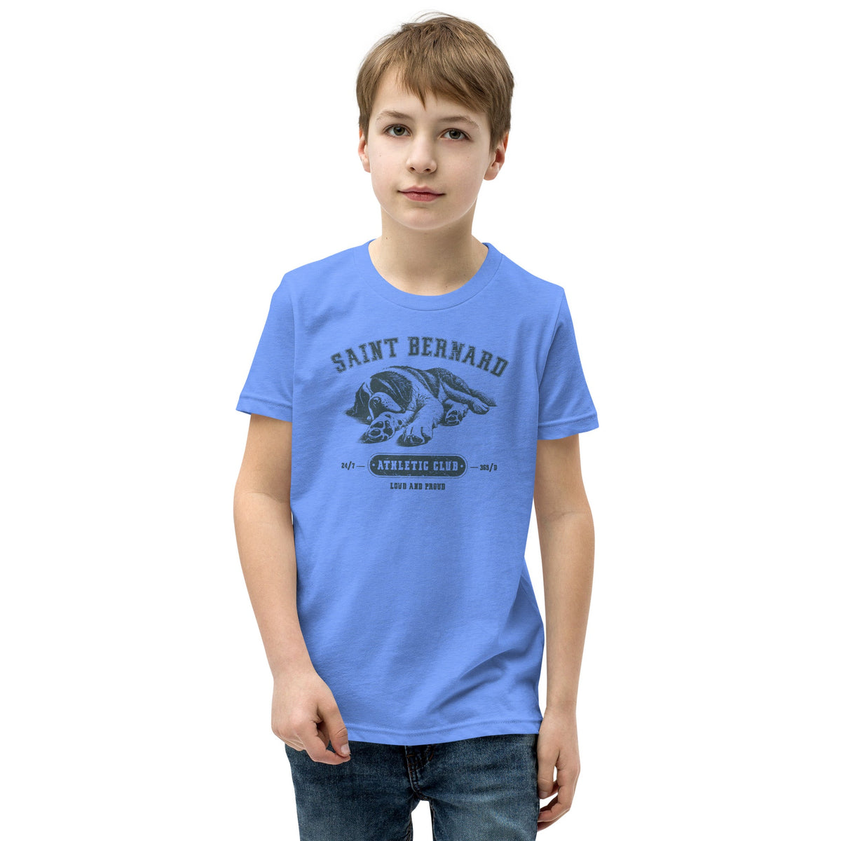 Saint Bernard Athletic Club Youth T-Shirt - Lucy + Norman