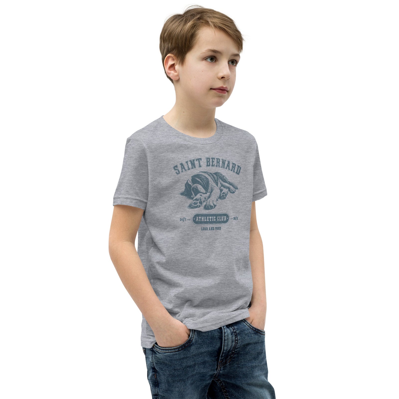 Saint Bernard Athletic Club Youth T-Shirt - Lucy + Norman