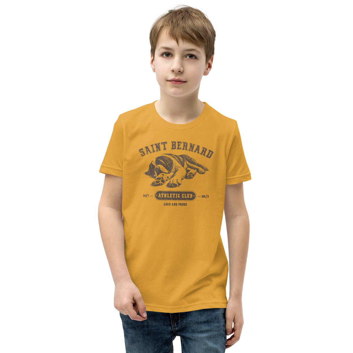 Saint Bernard Athletic Club Youth T-Shirt - Lucy + Norman