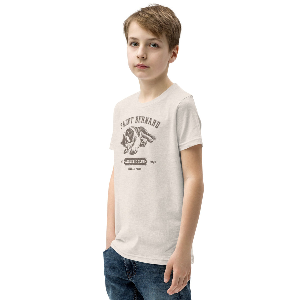 Saint Bernard Athletic Club Youth T-Shirt - Lucy + Norman