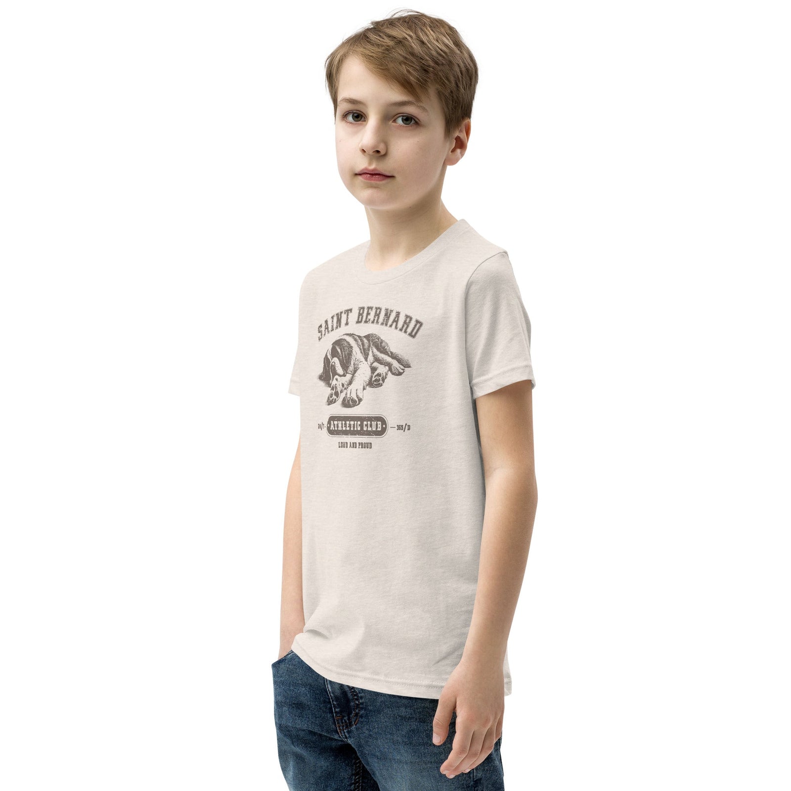 Saint Bernard Athletic Club Youth T-Shirt - Lucy + Norman