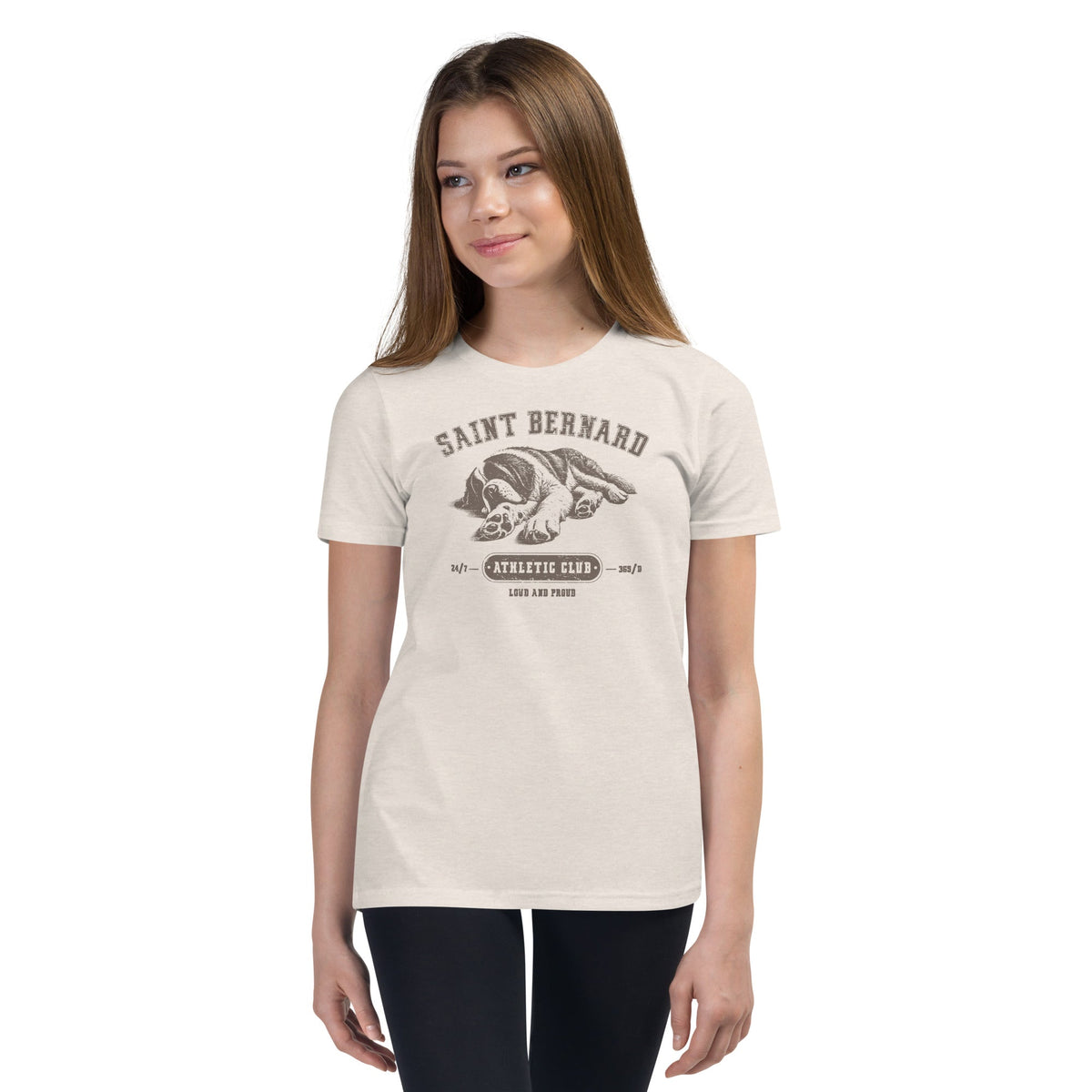 Saint Bernard Athletic Club Youth T-Shirt - Lucy + Norman