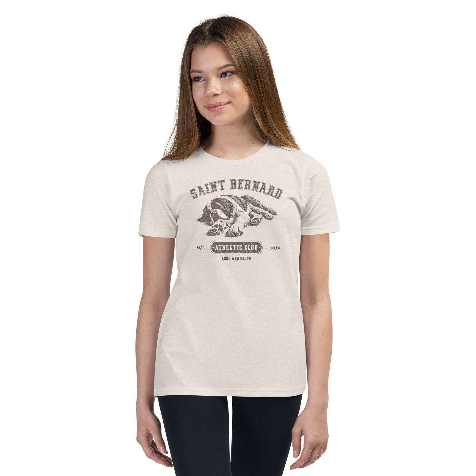 Saint Bernard Athletic Club Youth T-Shirt - Lucy + Norman
