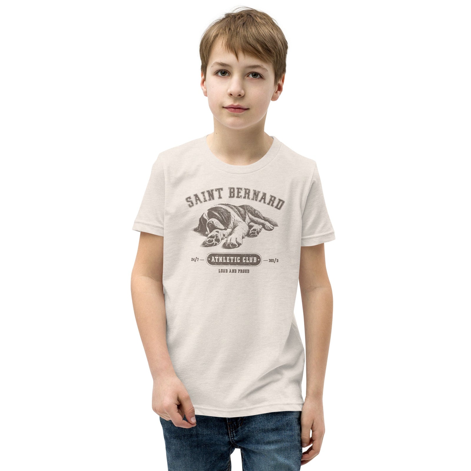 Saint Bernard Athletic Club Youth T-Shirt - Lucy + Norman