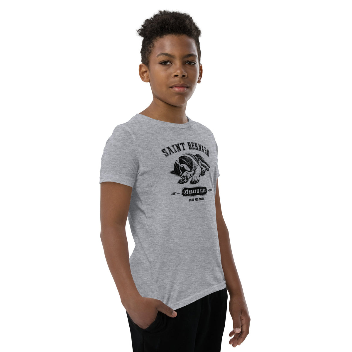 Saint Bernard Athletic Club Youth T-Shirt - Lucy + Norman