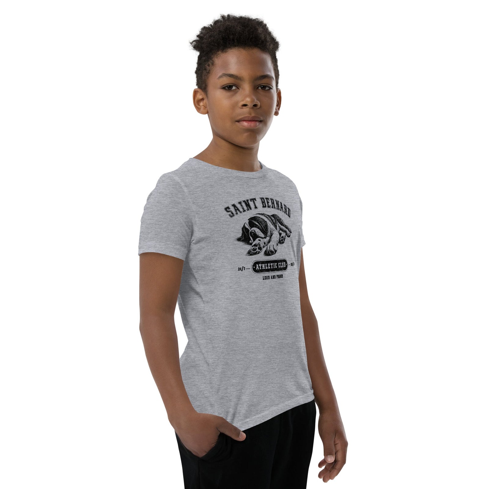 Saint Bernard Athletic Club Youth T-Shirt - Lucy + Norman