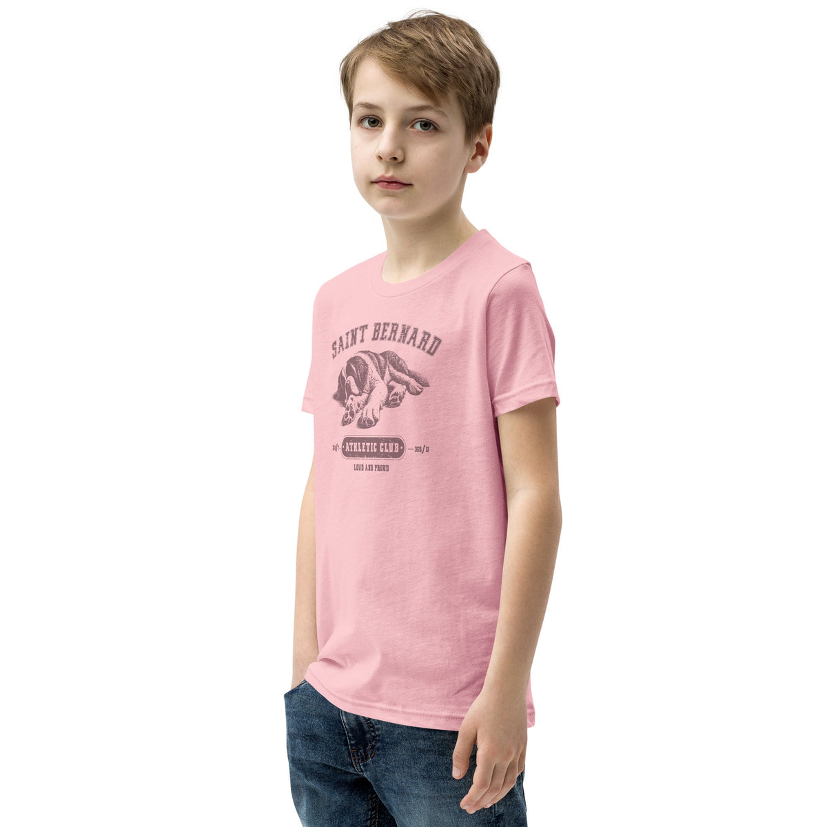 Saint Bernard Athletic Club Youth T-Shirt - Lucy + Norman