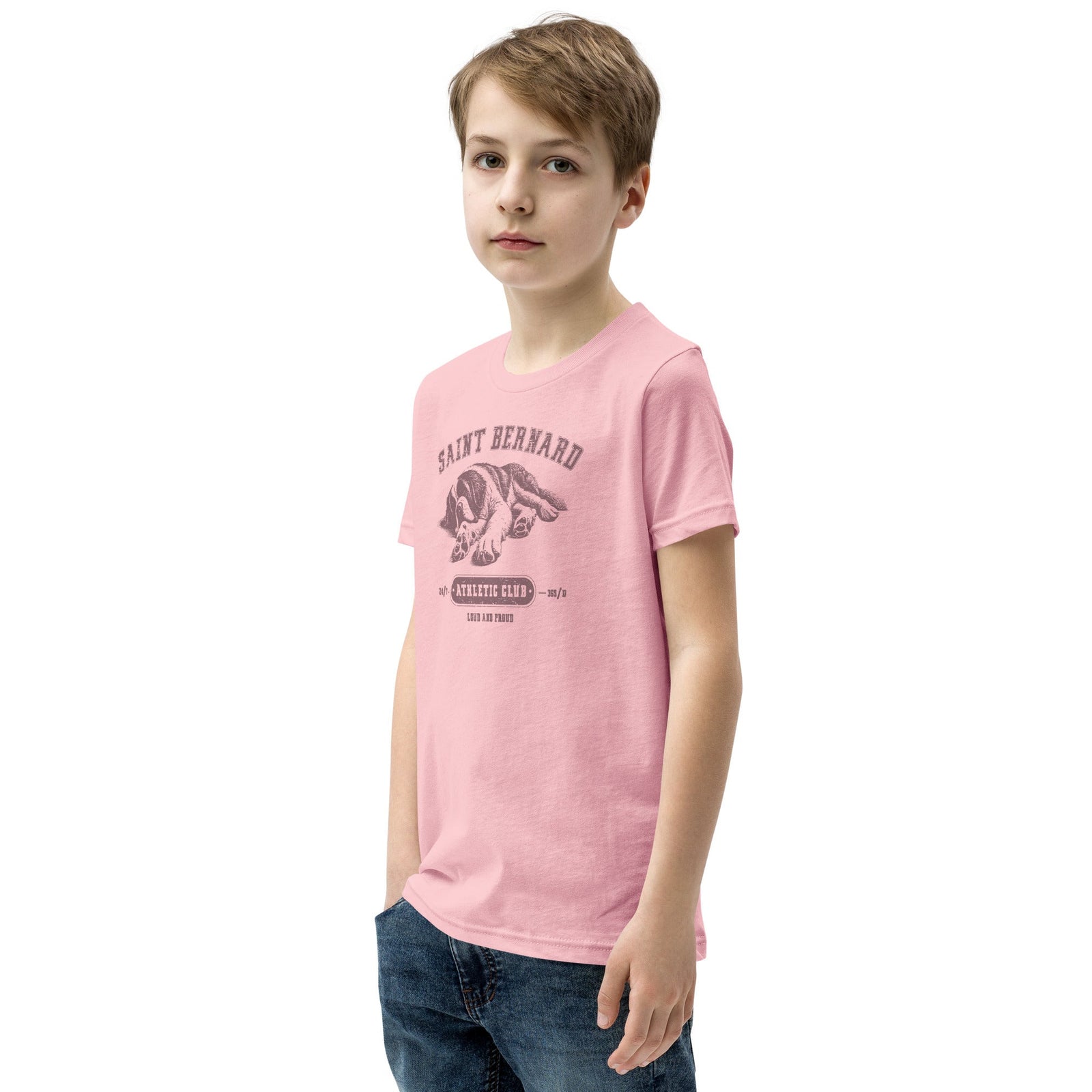 Saint Bernard Athletic Club Youth T-Shirt - Lucy + Norman