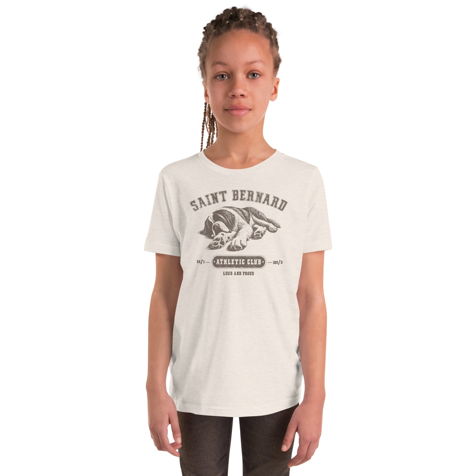 Saint Bernard Athletic Club Youth T-Shirt - Lucy + Norman