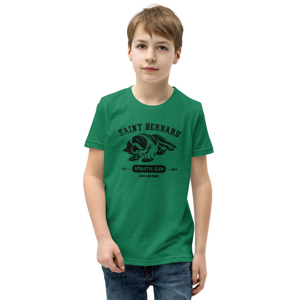 Saint Bernard Athletic Club Youth T-Shirt - Lucy + Norman