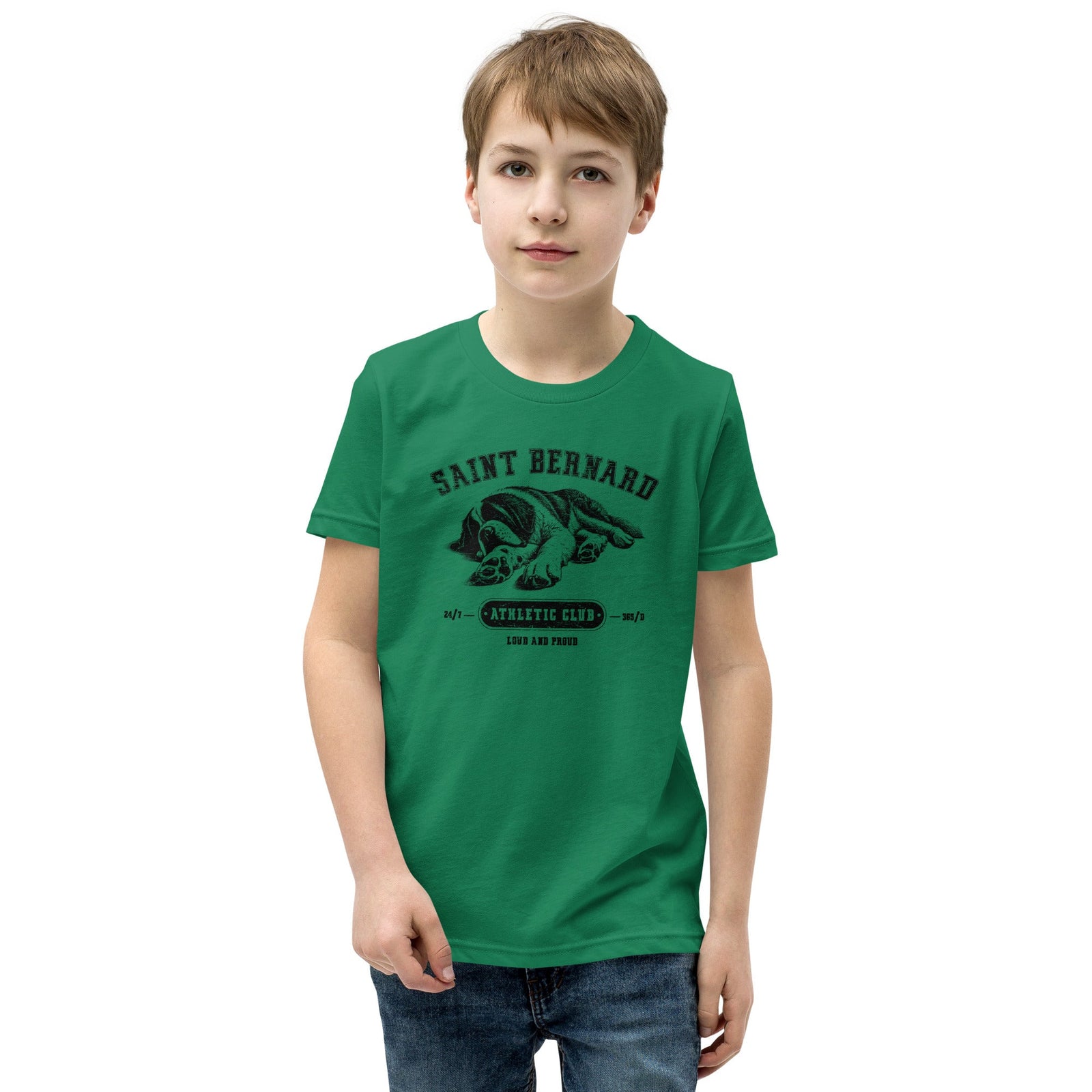 Saint Bernard Athletic Club Youth T-Shirt - Lucy + Norman
