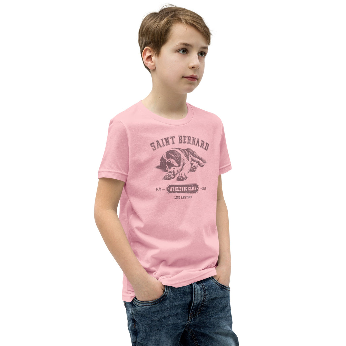 Saint Bernard Athletic Club Youth T-Shirt - Lucy + Norman