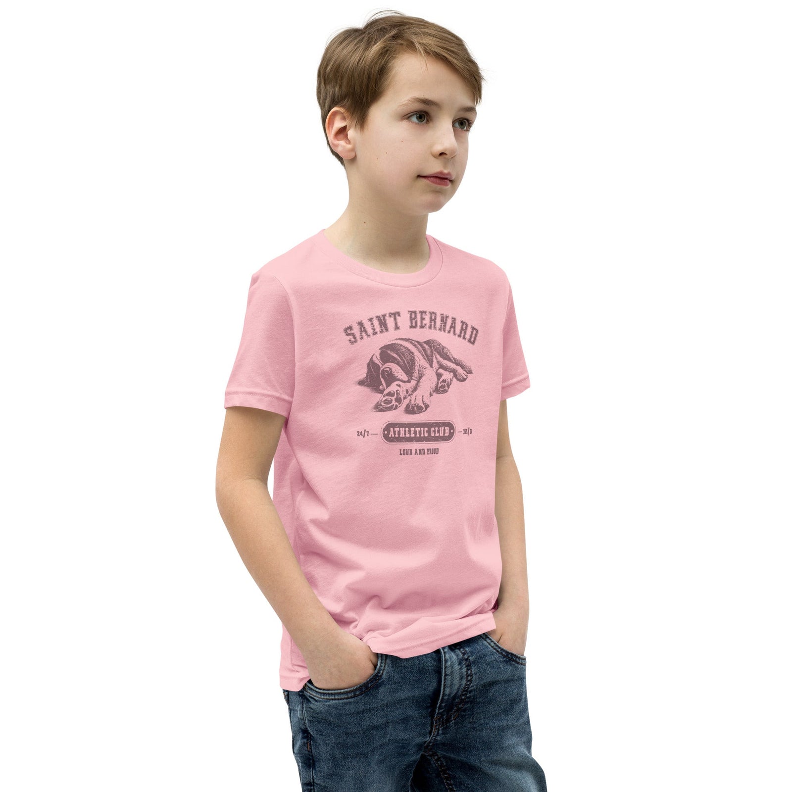 Saint Bernard Athletic Club Youth T-Shirt - Lucy + Norman