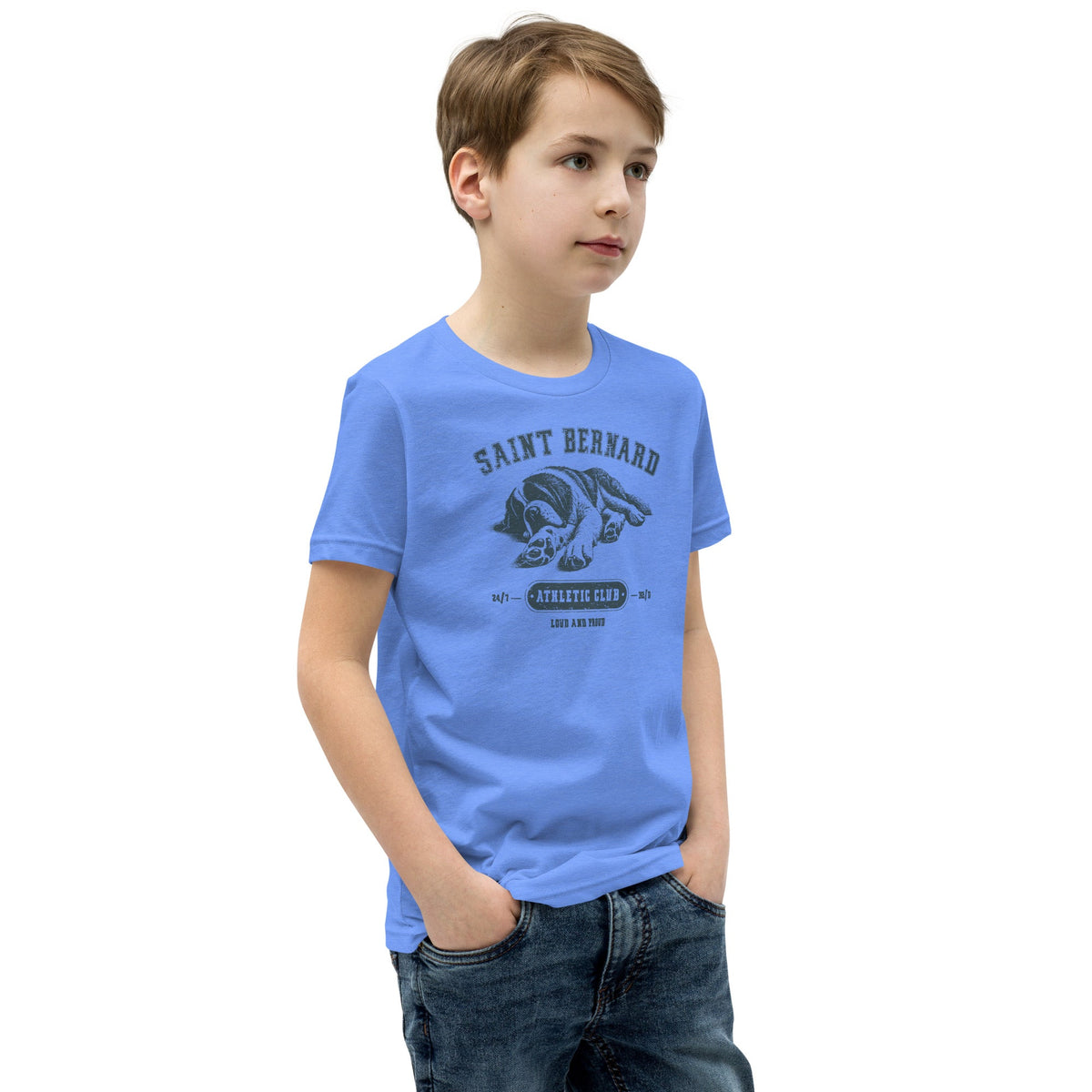 Saint Bernard Athletic Club Youth T-Shirt - Lucy + Norman
