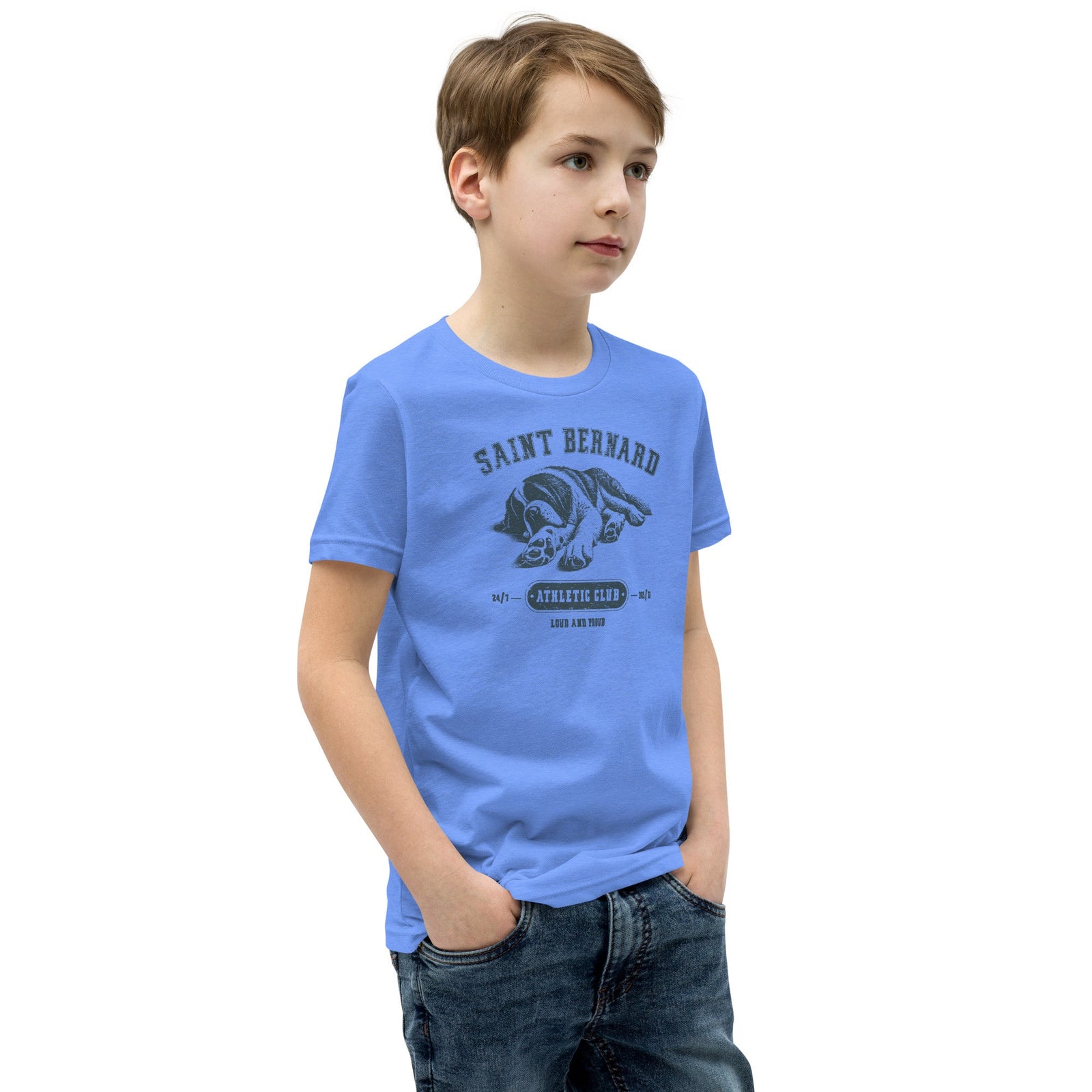 Saint Bernard Athletic Club Youth T-Shirt - Lucy + Norman