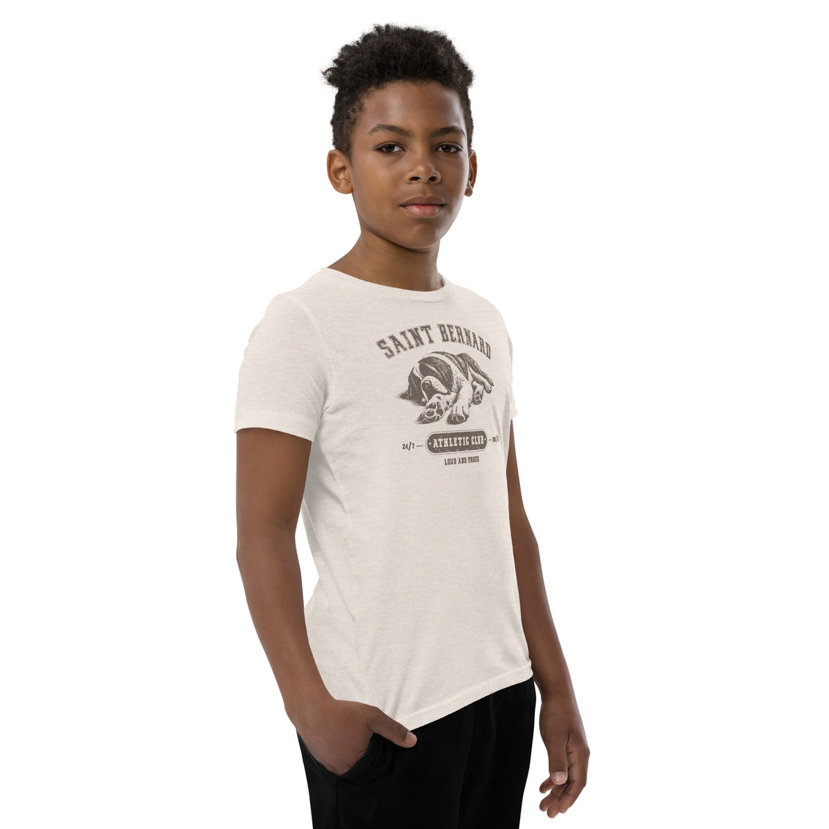 Saint Bernard Athletic Club Youth T-Shirt - Lucy + Norman