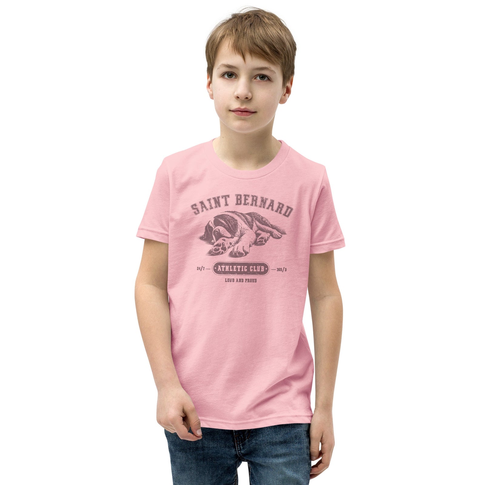 Saint Bernard Athletic Club Youth T-Shirt - Lucy + Norman