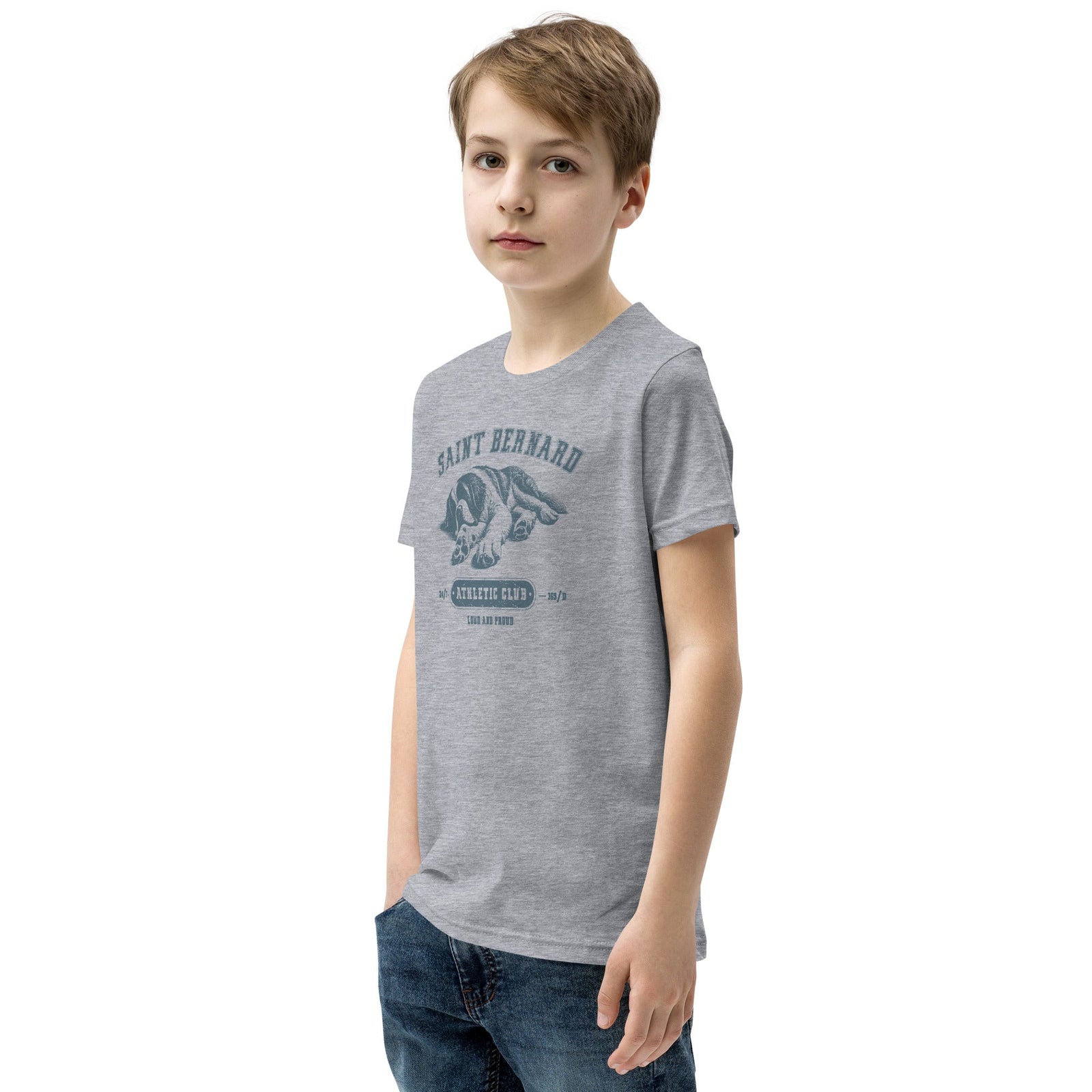 Saint Bernard Athletic Club Youth T-Shirt - Lucy + Norman